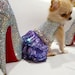 Sparkling Mystic Swarovski Crystal Couture Dog Dress