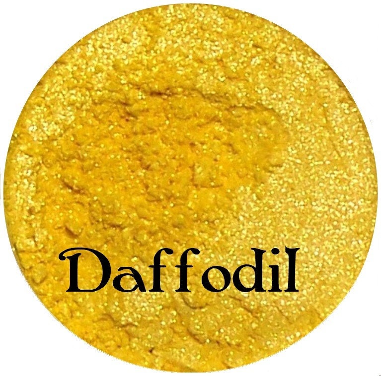 DAFFODIL Bright Yellow Eyeshadow Pigment 5 Gram Jar - SpectrumCosmetic