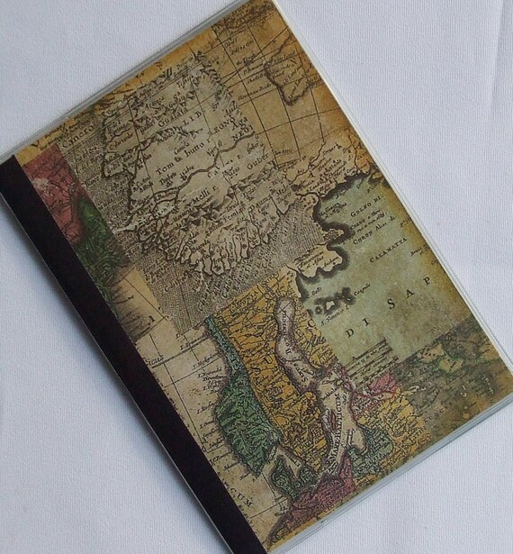 PASSPORT COVER - Vintage Maps