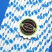 Paper Straws in Blue Polka Dots with Printable DIY Flag Toppers (30 count) CLOSEOUT- Half Price Sale