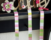 Girls Personalized Wood Hair Bow Holder- UP TO 6 LETTERS