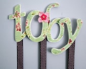 Girls Wooden Personalized Hair Bow Holders- UP TO 6 LETTERS