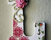Custom Boutique Large Nursery Wall or Table Monogram Letters
