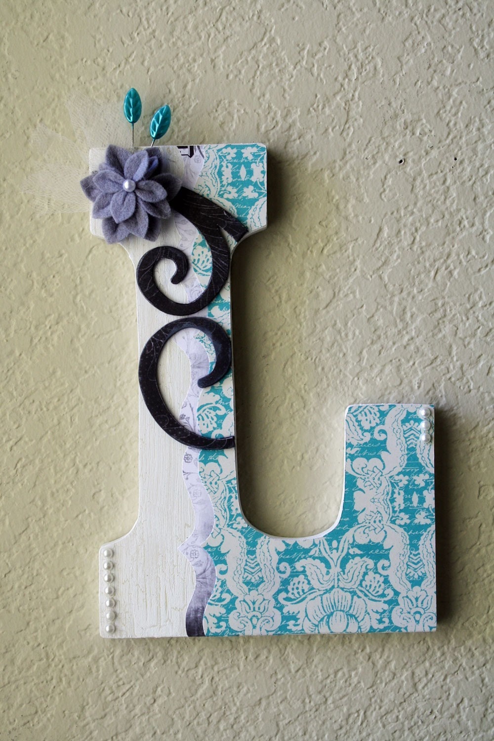 Large Boutique Wall Letter Monogram