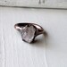 Kunzite Copper Ring Pink Gem Stone Artisan Raw Gem Organic Artisan Handmade