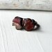 Spinel Tourmaline Copper Ring Modern Watermelon Tangerine Spice Artisan Handmade
