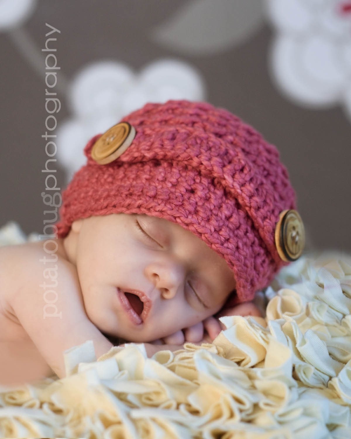 INSTANT DOWNLOAD Crochet Pattern Tiny Textures Newsboy Cap Sizes Newborn to 3 years Welcome to sell finished items