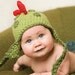 INSTANT DOWNLOAD Crochet Pattern Dinosaur Hat (5 Sizes Included Newborn to Adult)   Permission to sell all finished items