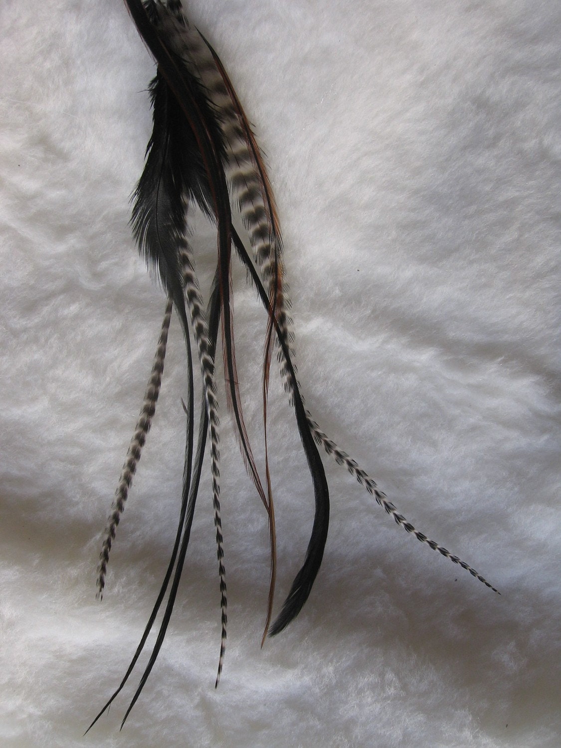 Items similar to Faerie Feather Hair Extensions CRIMP BEADS on Etsy