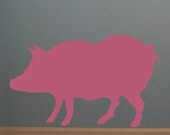 PIG - Vinyl Wall Art Graphic Farm Animal