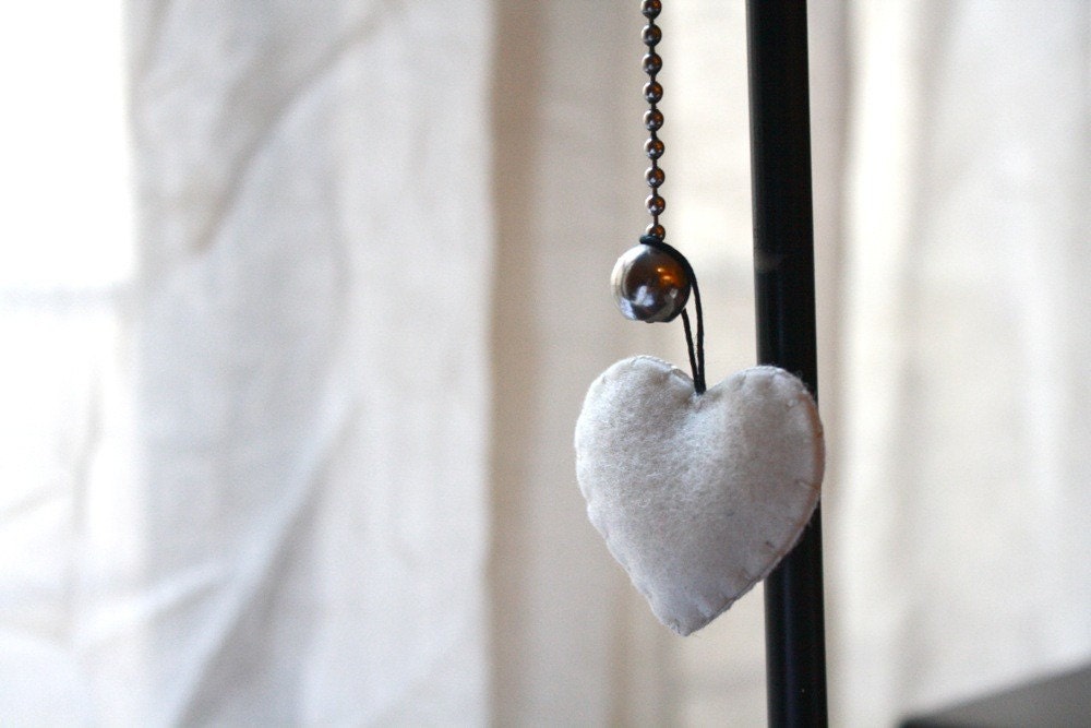 Wool Felt Heart Ornaments / Organic Lavender Heart Sachets Il_170x135