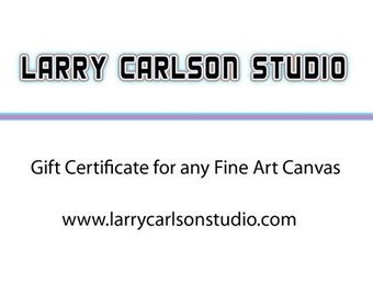 GIFT CERTIFICATE for any 16x20 gallery wrap canvas...great last minute gift expedited shipping