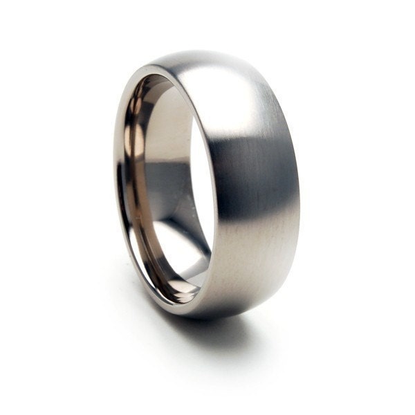 New 8 mm Titanium Band