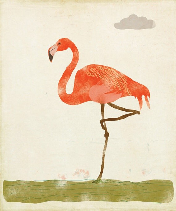 Pink Flamingo Limited Edition Print
