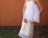 Ivory Wedding Dress Garden Wedding One-of-a-Kind "Endless Love"