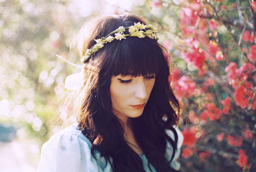 RESERVED - Double Flower Garden Crown