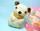 Pom Pom Ears Bear - Amigurumi animal toy pattern / PDF