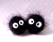 Amigurumi pattern - Dust Bunnies - 2  versions Crochet  tutorial PDF