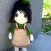 Yumi - Crochet Amigurumi girl doll pattern / PDF