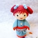 Crochet Amigurumi pattern - ChoCho - Kokeshi doll tutorial PDF