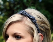 Classic Bow Headband featuring an adjustable bow