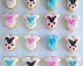 Mouse Onesie Cookies -  2 Dozen
