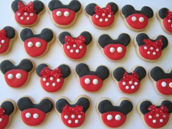 Mouse Mini Sugar Cookies-2 Dozen