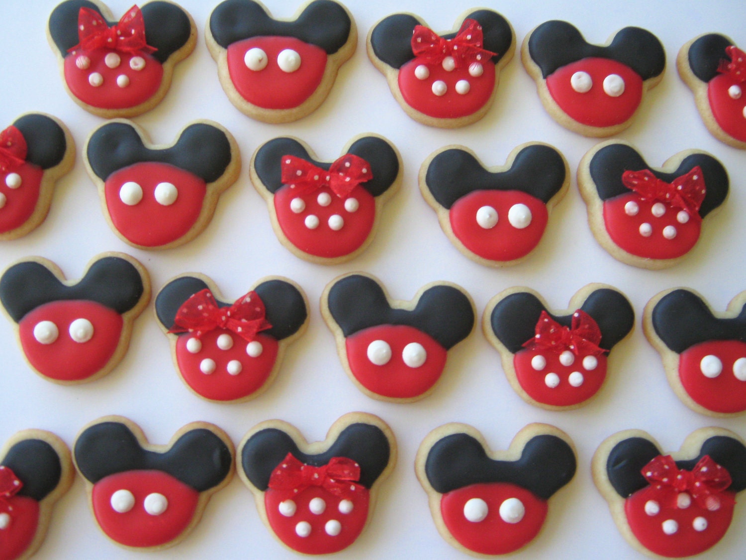 Mouse Mini Sugar Cookies-2 Dozen