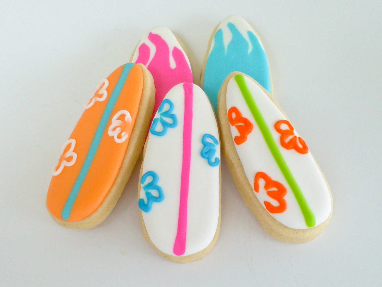 Surf Boards Mini Sugar Cookies- 2 Dozen