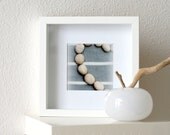 Cotton & pebbles - fine art photography print 5x5 8x8
