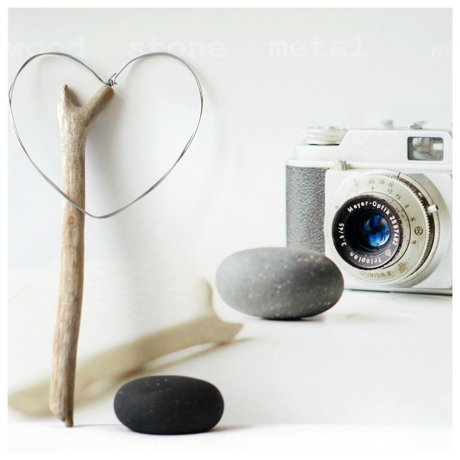 NATURAL PHOTO LOVE   8 x 8  fine art photography print