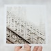 Frozen music - fine art photography print 5 x 5 - 8 x 8 Home decor - natural tones - architecture