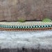 Turquoise Woven Brass Bracelet