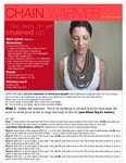 INSTANT DOWNLOAD Chain Warmer Crochet PATTERN cowl infinity circle loop scarf for fashionista pdf
