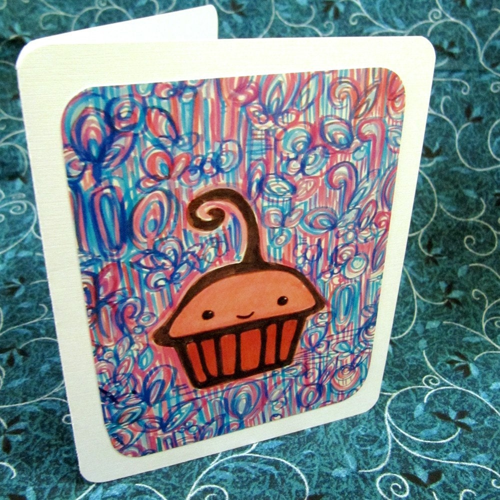 Cupcake Greeting Card