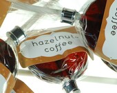 12 Hazelnut Coffee Lollipops - gourmet hard candy suckers