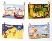 Wish I Was There Postcards