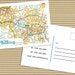 Personalized Map Moving Announcements Postcards (Set of 10)