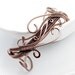 Caligraphy Bracelet- Copper Cuff