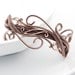 Caligraphy Bracelet- Copper Cuff