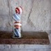 Orange and Gray Home Decor - Vase Fillers with Included Glass Vase - Filled Vase
