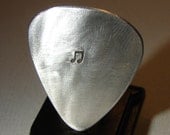 Aluminum Guitar Pick Handmade for the Serious Musician