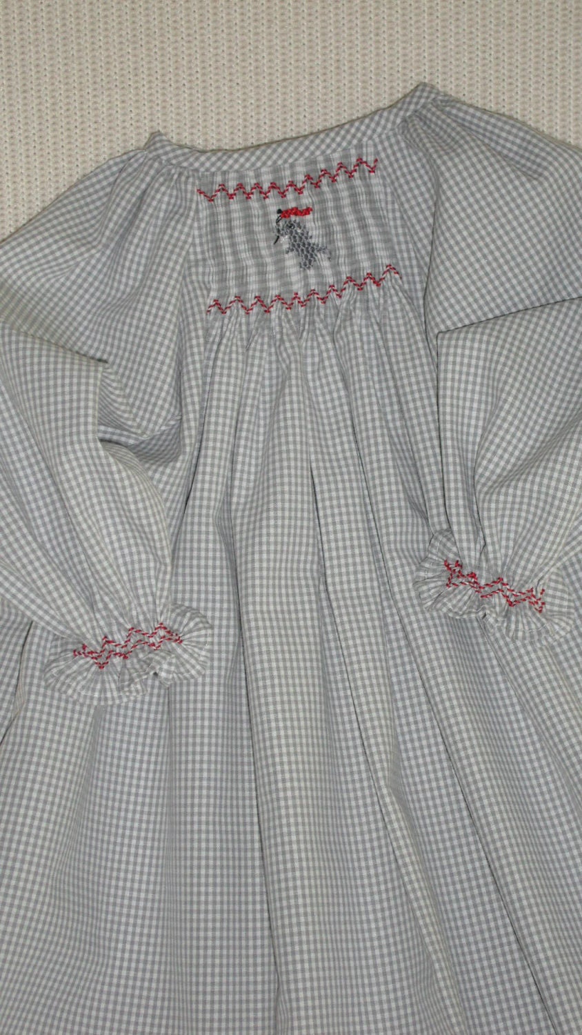 Gingham Bama Baby Daygown