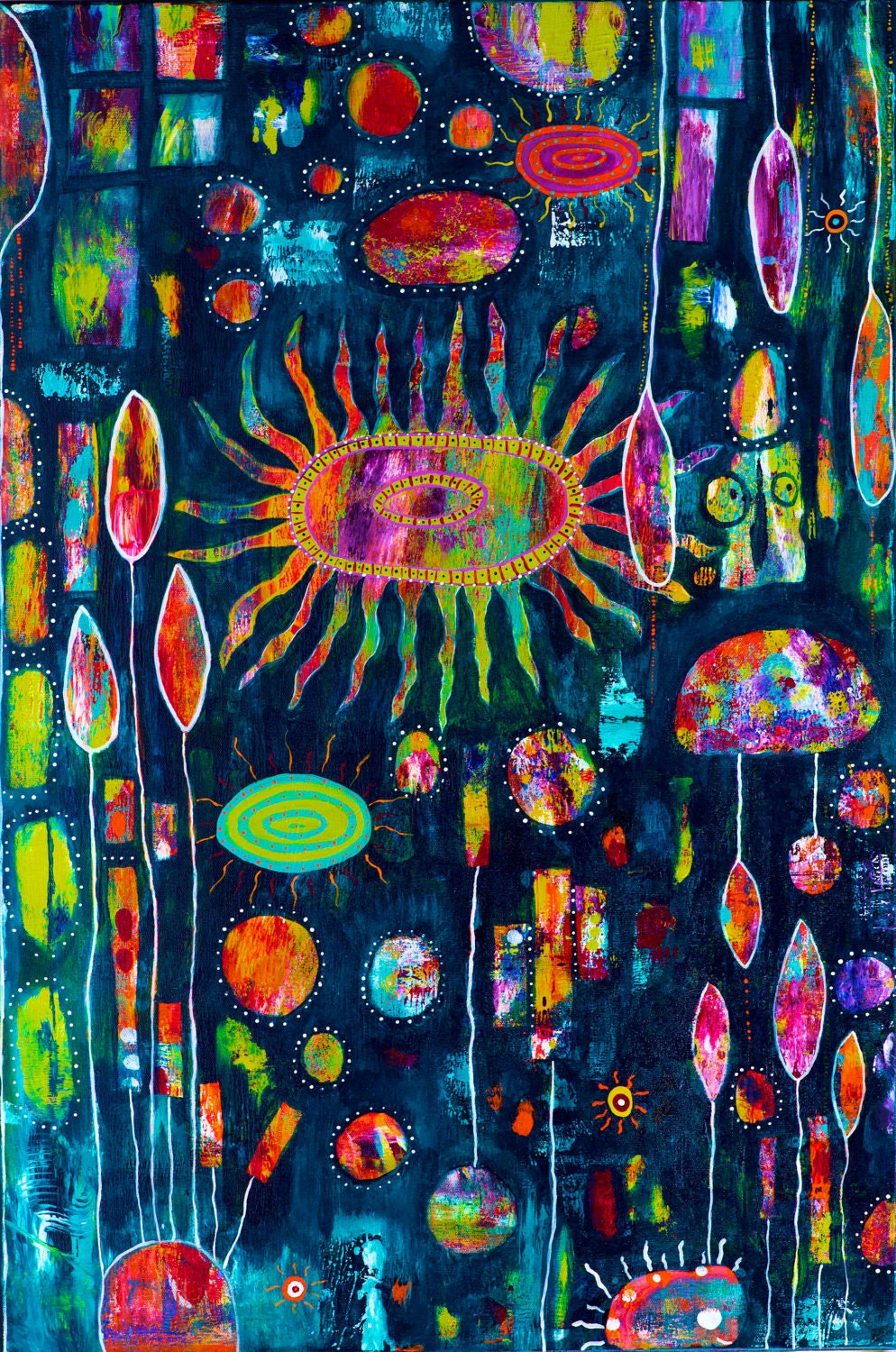 Under the Sea Abstract Art Giclee Print