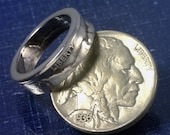 COIN RING --- (( United States Buffalo Nickel )) --- Choose The  (Year & Ring Size) You Want
