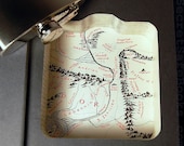 Hollow Book Safe & Flask - Vintage worn Lord of the Rings The Return of the King  (Flask Included)
