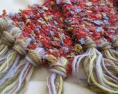 Cashmere Gold - Handknit scarf