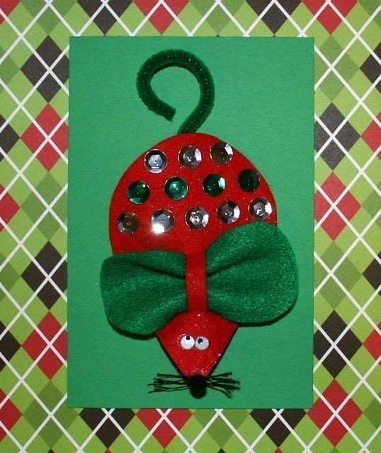 items similar to christmas mouse craft kit on etsy items similar to christmas mouse craft kit on etsy