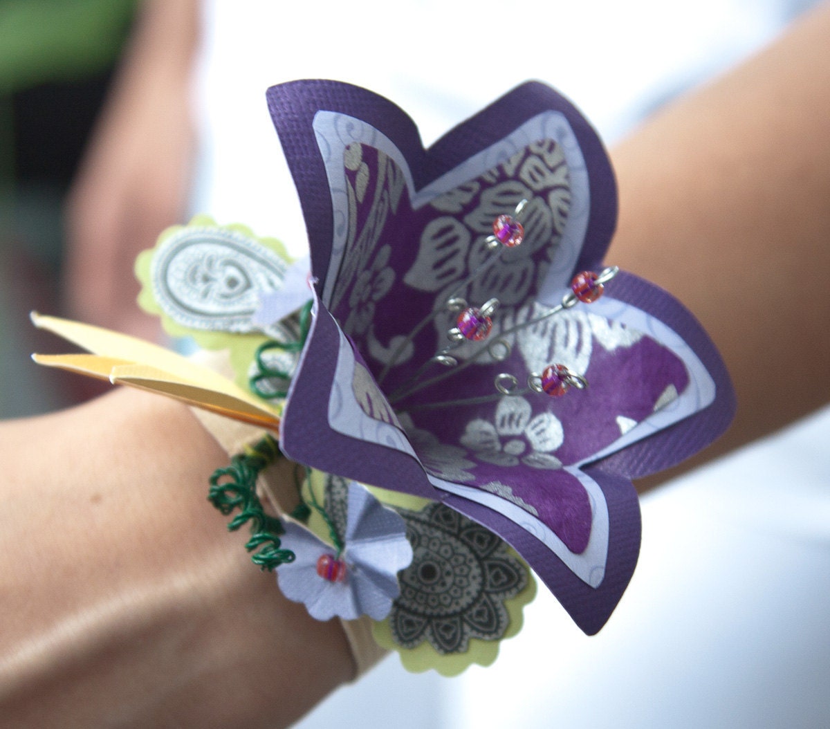 CUSTOM - Paper Corsages and Boutonnieres