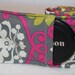 Camera strap WITH LENS POCKET - Vintage Pink